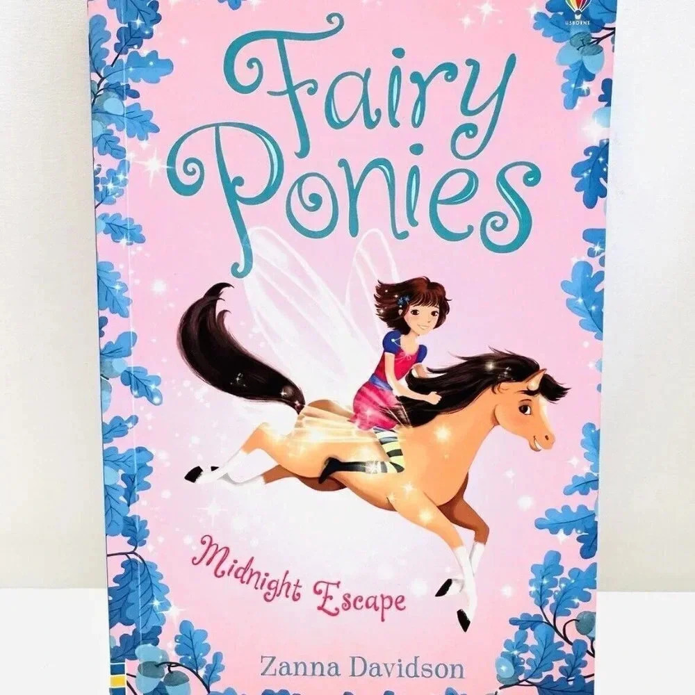 FAIRY PONIES MIDNIGHT ESCAPE Paperback Book by Zanna Davidson Like New